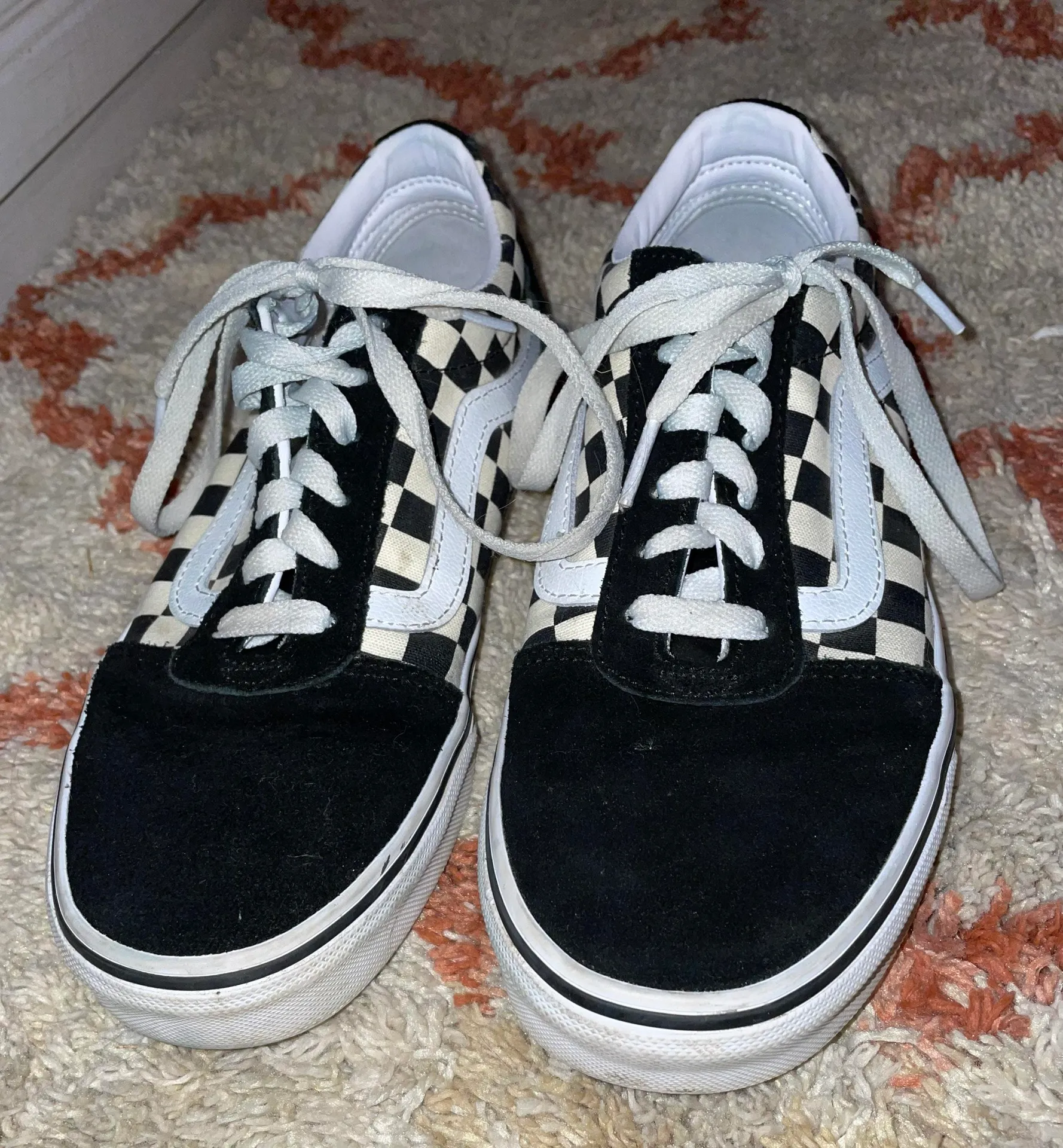 Vans Checkered Print Low Tops - Image 3