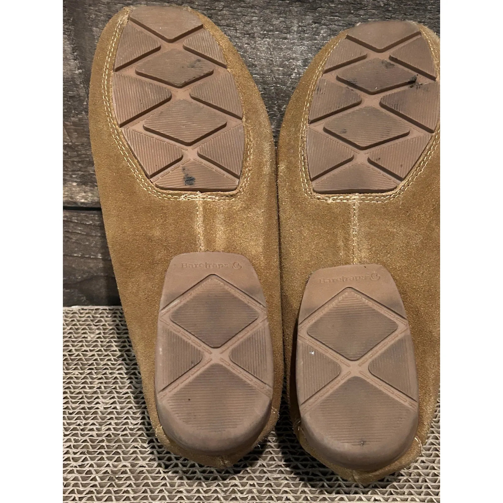 BARETRAPS‎ Otella Rawhide Leather Slip On Moccasin Embroidered Floral Studded 7M - Image 9