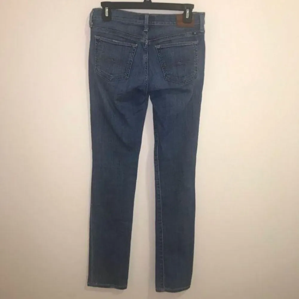 Altar'd State Dark Wash Distressed Jeans 27 - Image 8