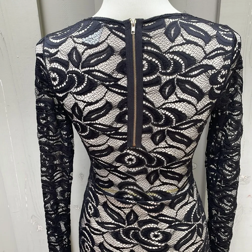 Privately Privileged Sexy Black Floral Lace Body - Image 7