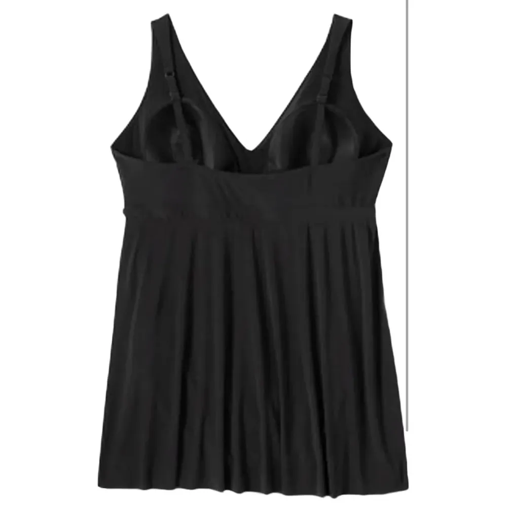 ✨Aqua Green Black Swim Dress Plus Size 22W V Neck Swimsuit Bathing Suit NEW - Image 2