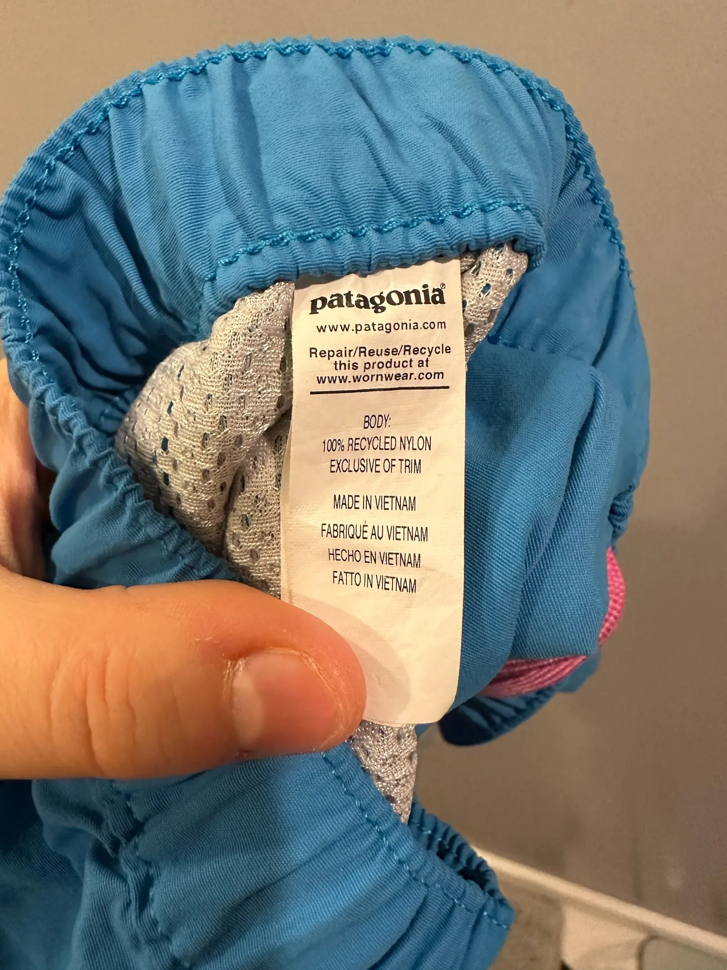 Patagonia Barely Baggies Shorts 2.5” Vessel Blue - Image 4