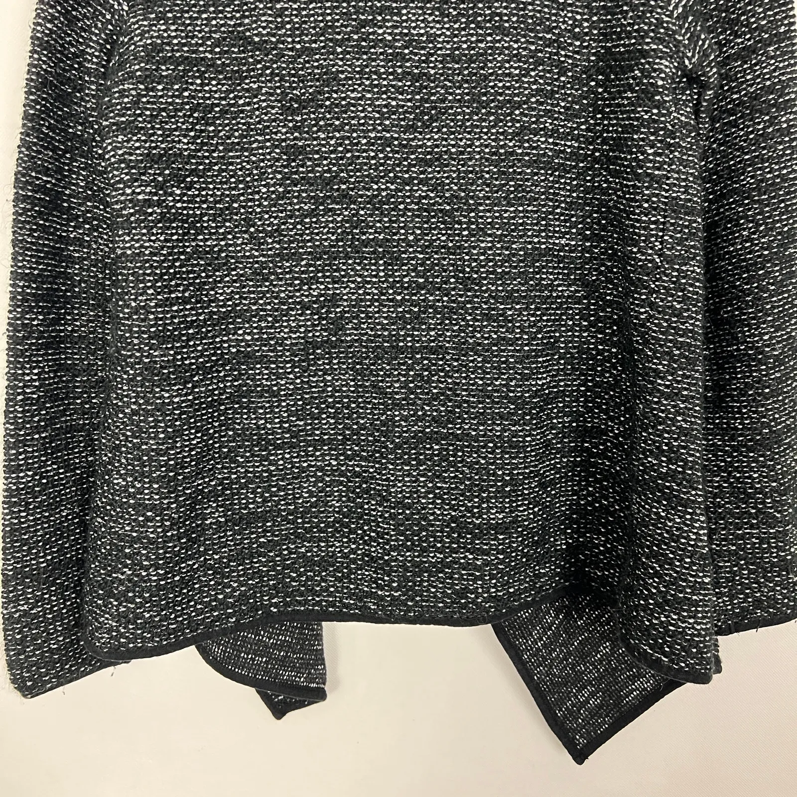 XXI Open Front Marled Waterfall Cardigan Size Small - Image 8