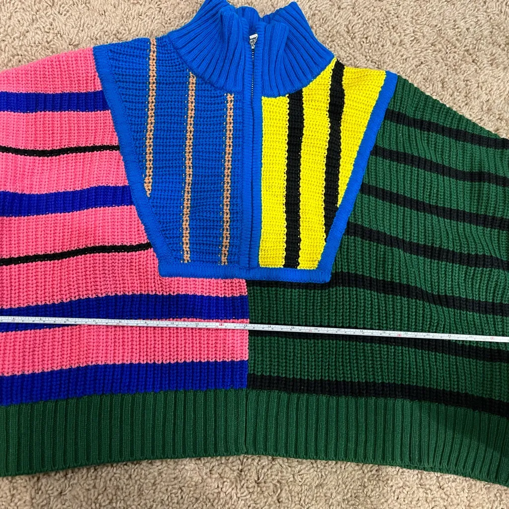 NWT Staud Cropped Hampton Sweater - Image 9