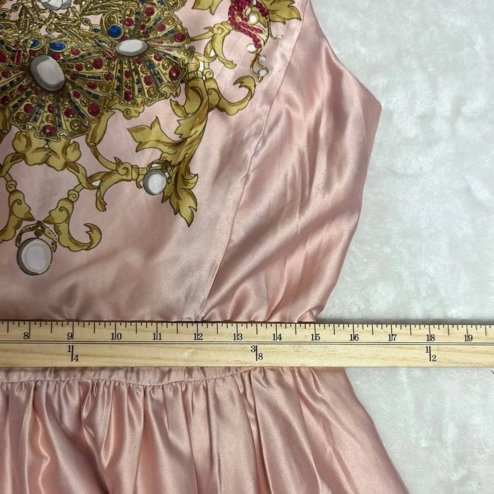 Joe Fresh Pink Tan Fit and Flare Cocktail Dress - Image 7