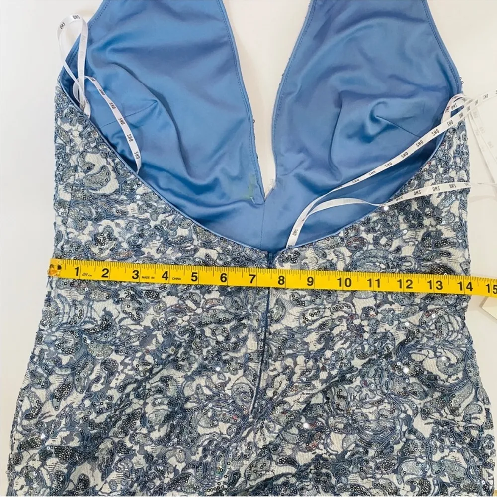 SHO by TADASHI SHOJ Sequin Halter Neck Cocktail mini dress NWT - Image 10