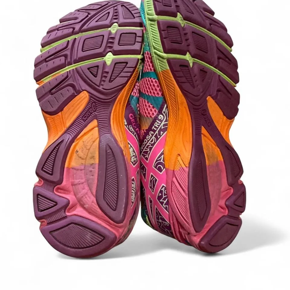 ASICS WOMEN GEL NOOSA TRI 9 running shoes multi‎ color - Image 2