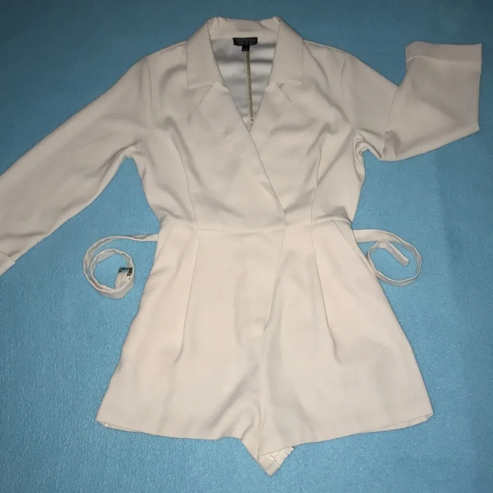 𝅺TOPSHOP “Alexa” romper tailored wrap size 4 NEW 🌻Host Pick🌻 twice🎉🎉 - Image 3