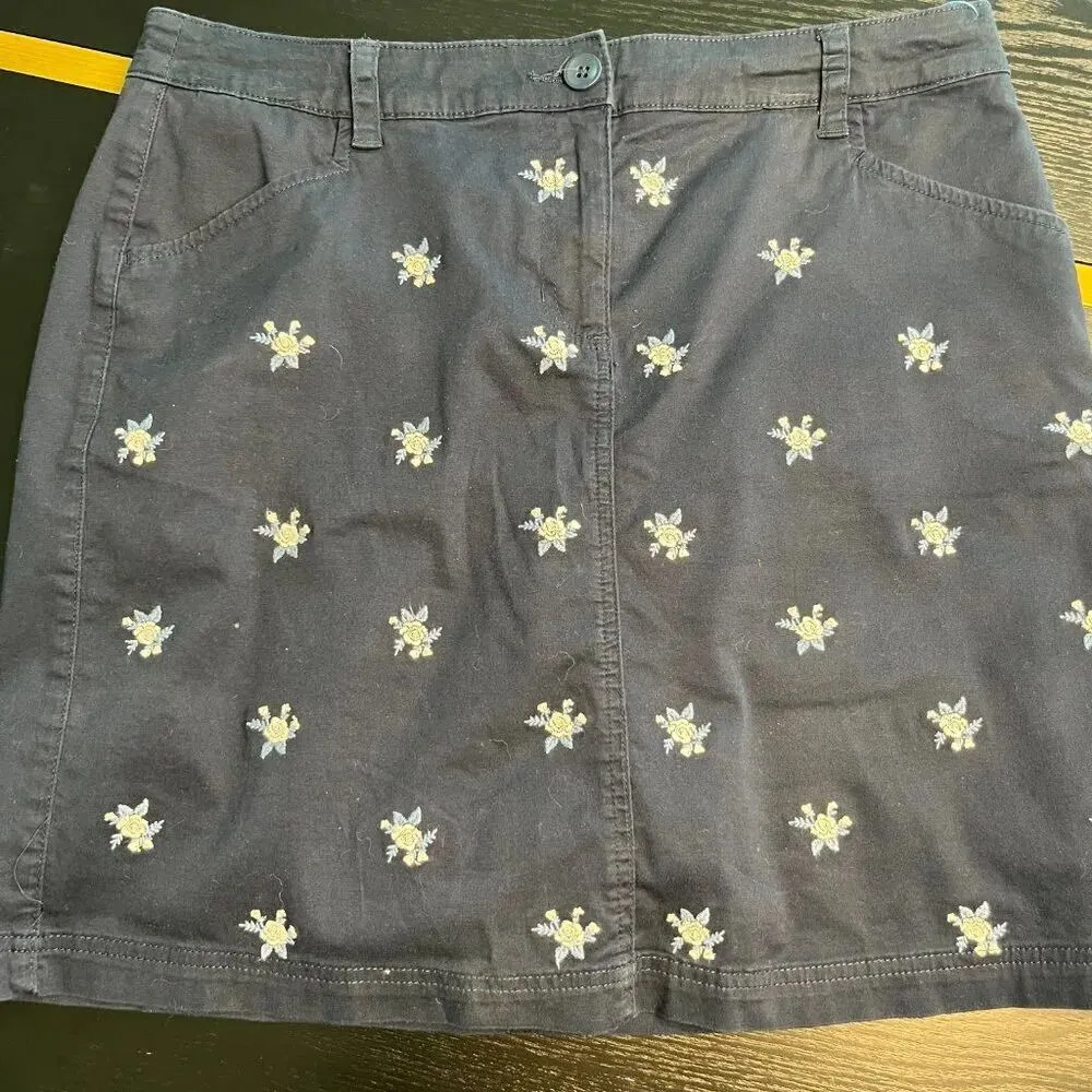 Karen Scott  Skort - Navy Blue - Size 8 - Image 3