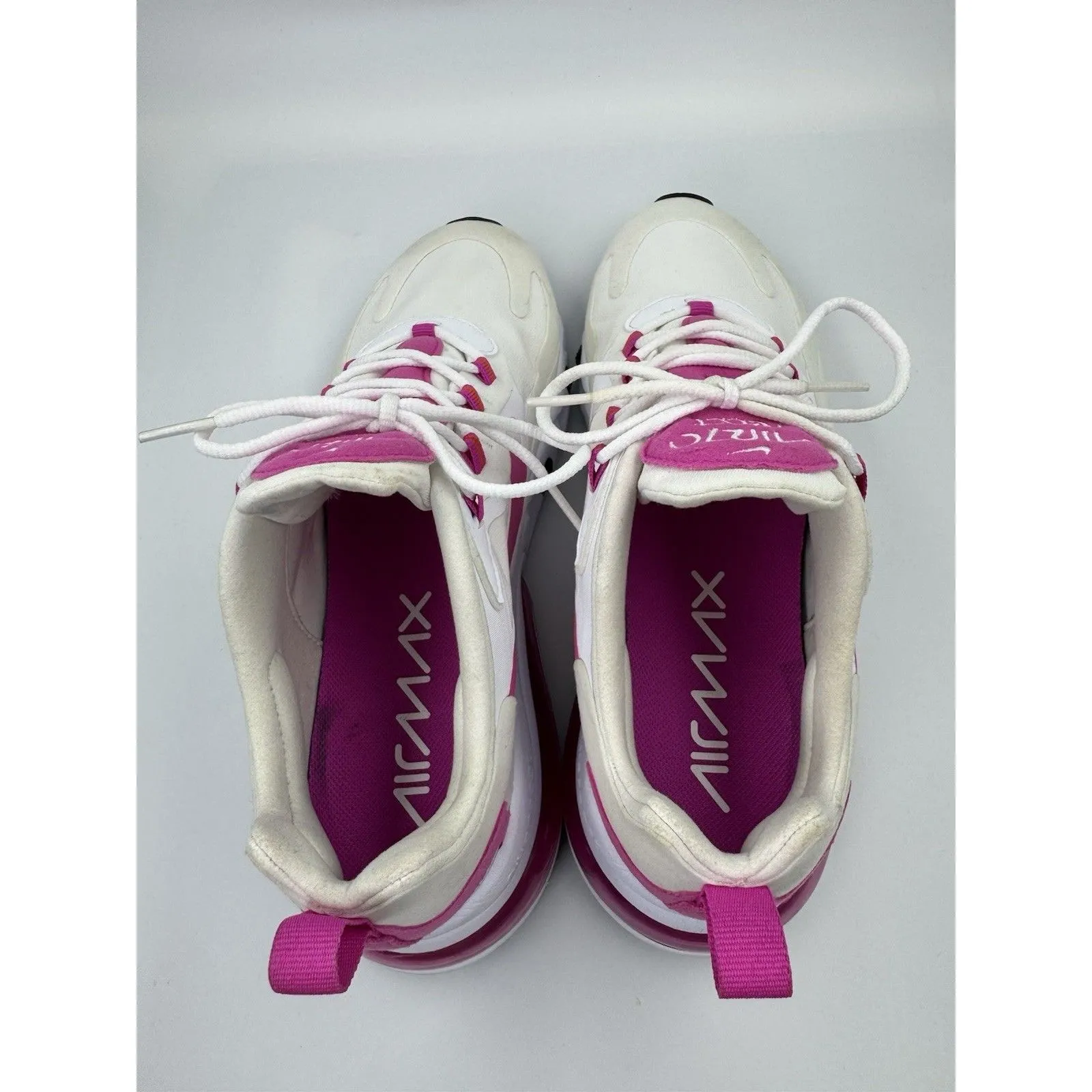 Nike Air Max 270 Unisex React Fire Pink CJ0619 100 Size 9.5Mens/11 Woman’s - Image 15