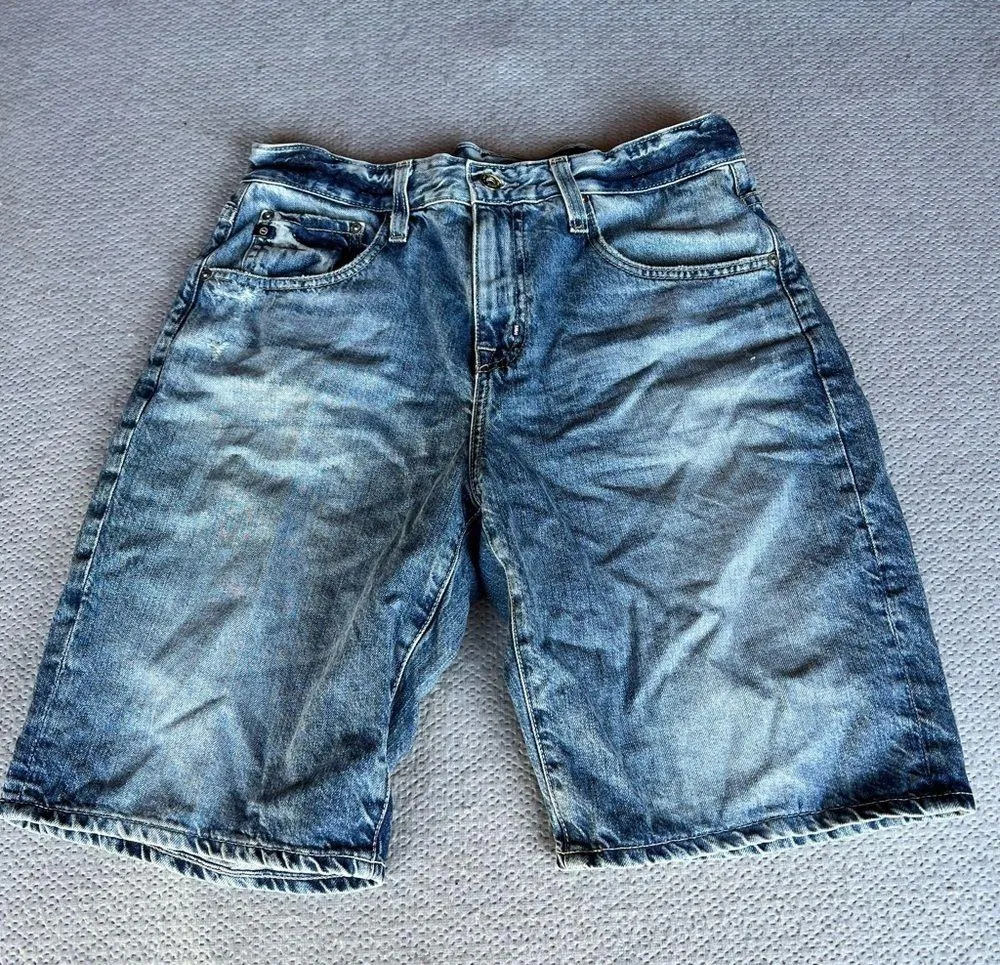 Ag Adriano Goldschmied Sloane Short VINTAGE BOYFRIEND SHORT Size 27 EUC - Image 7