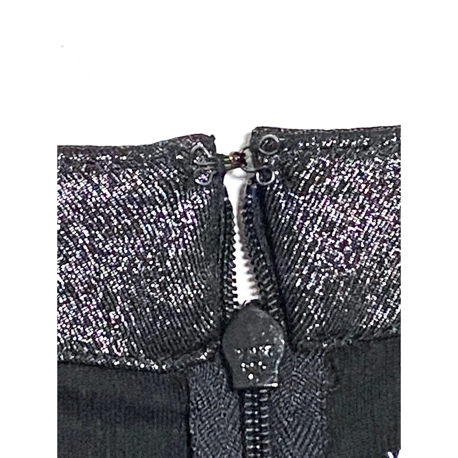 Worthington Sleeveless Blouse 2X Metallic Whimsigoth Dressy Top Shimmer Luxury - Image 4