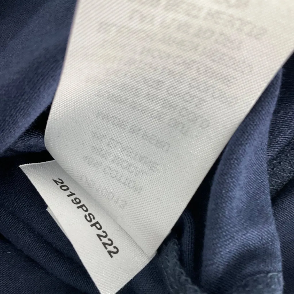 Universal Standard Blue Short Sleeve Crew Neck Tee 4XS 0 Cotton Casual Shirt top - Image 2