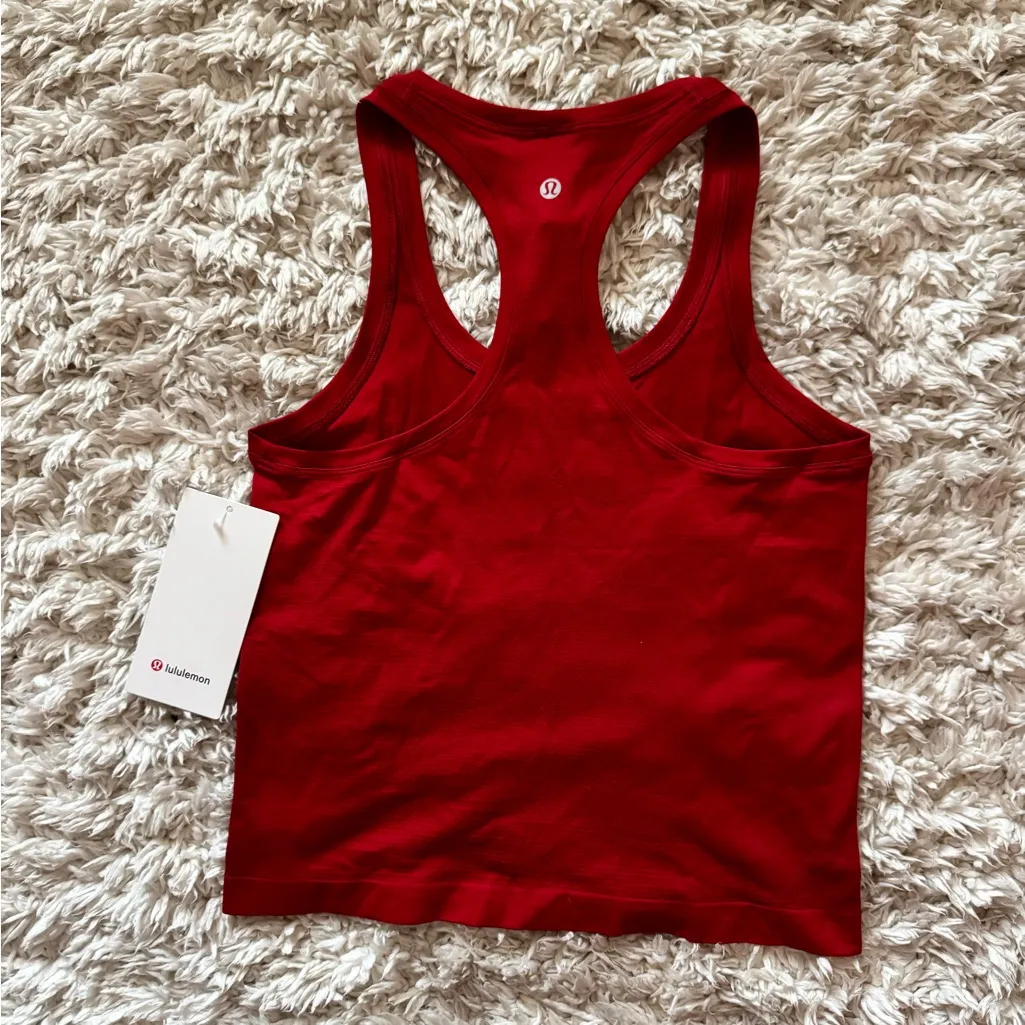 Dark Red Swiftly Tech Racerback Tank 2.0 *Race Lululemon - Image 3