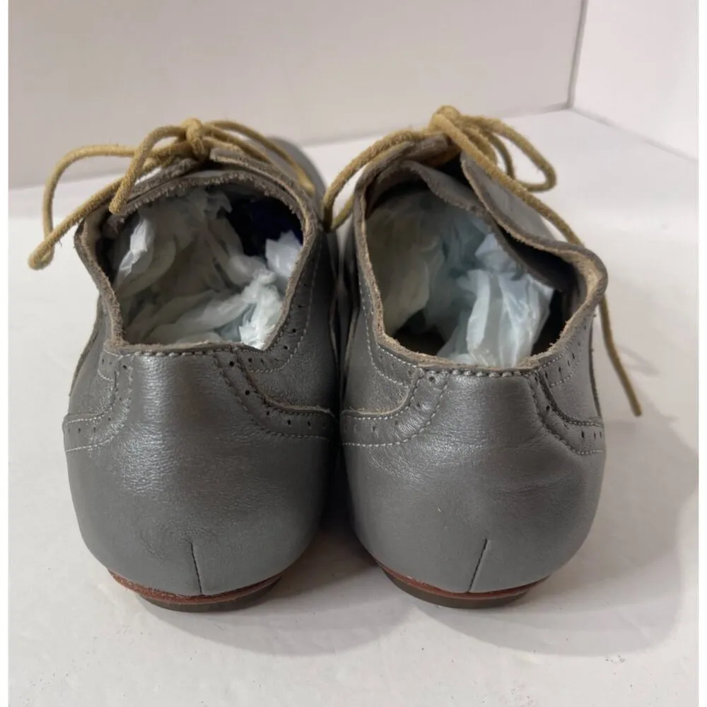 Sorel Leather Silver Gray Lace-up Shoes Derby Oxfords Size 10.5 - Image 4