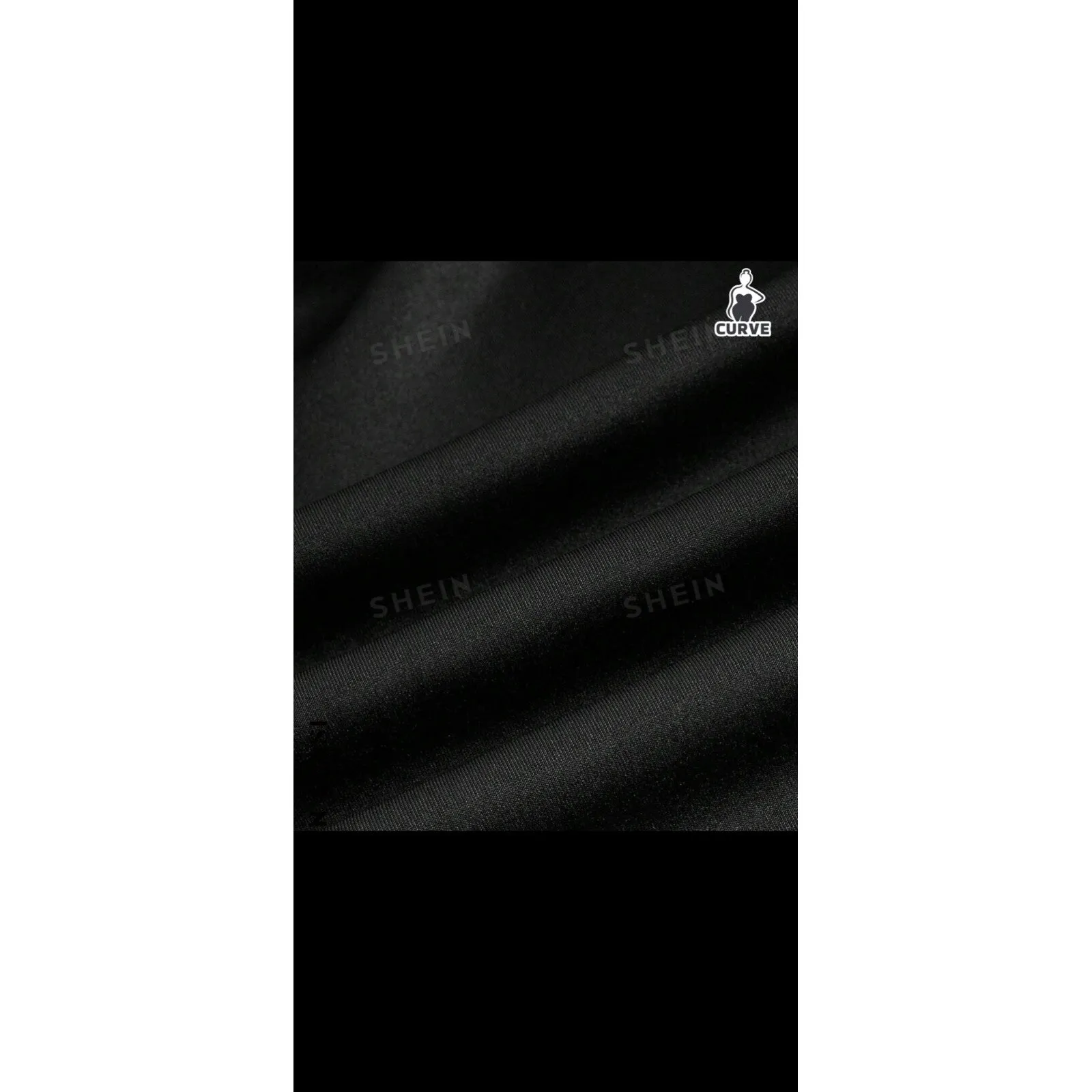 NWOT Women's Junior Blazer Jacket‎ Cover With Faux Buttons Black Casual Workwear Size 4X - Image 5