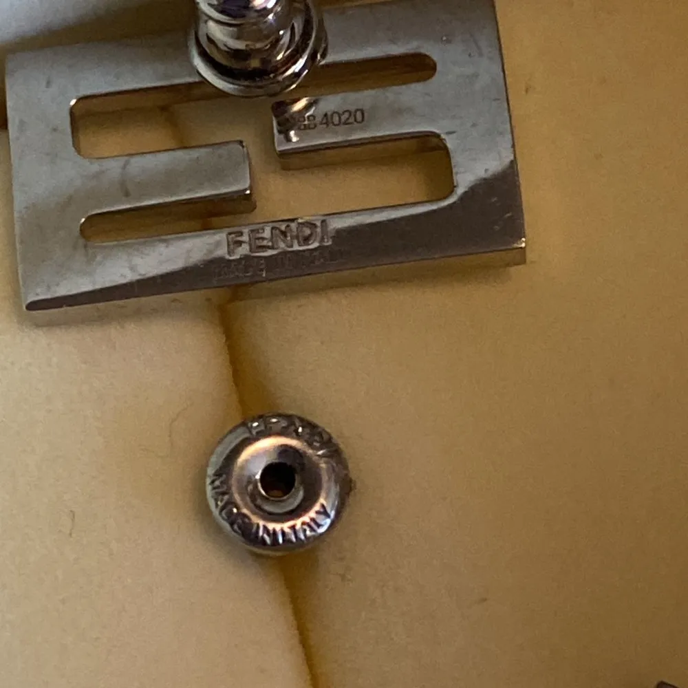 Baguette FF Crystal Embellished Earring - Image 8