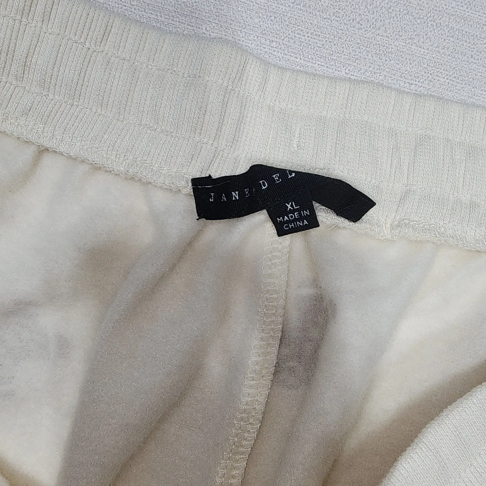 Ginger bread man sweatpants women's XL W36'' X L40'' White - Image 3