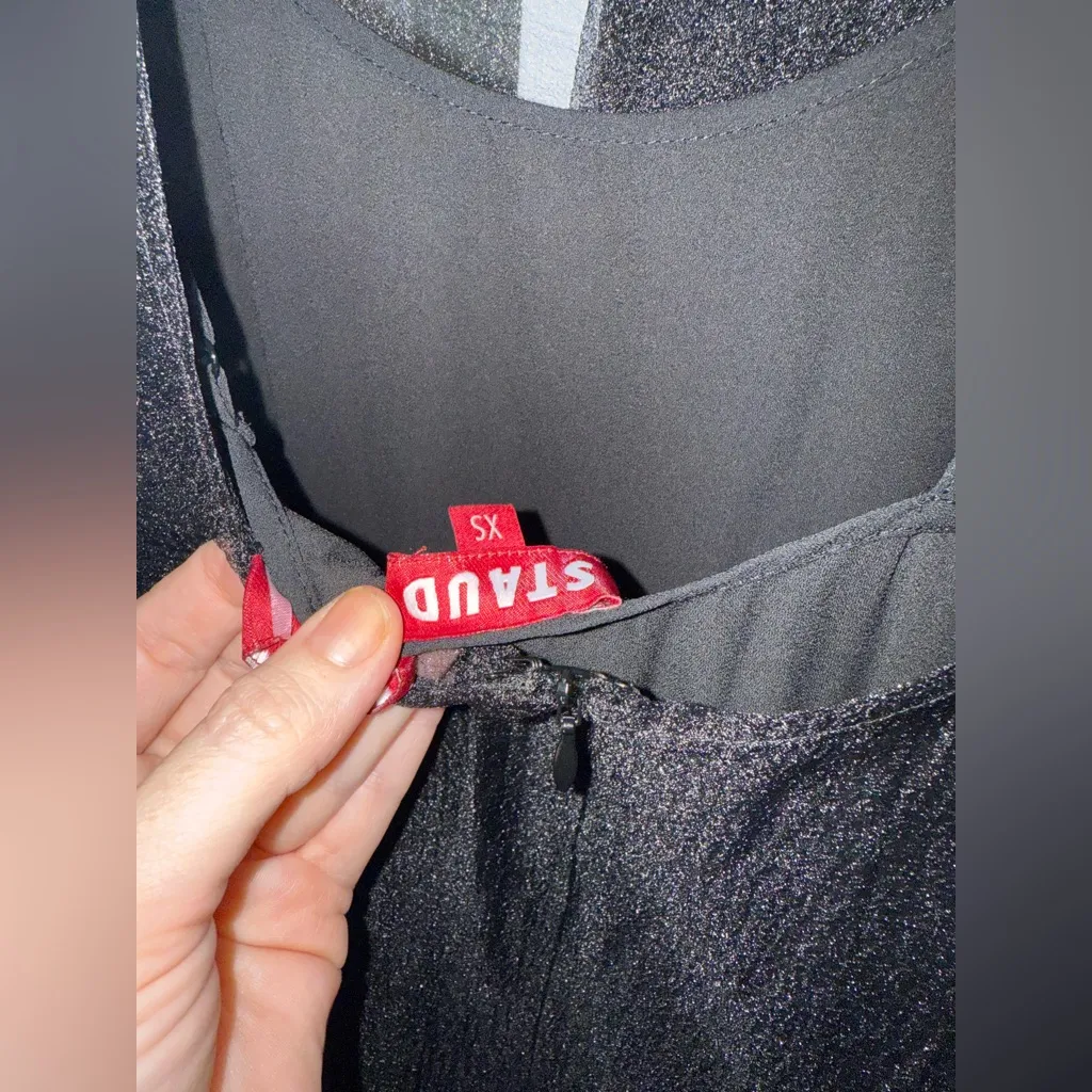 STAUD Calluna Organza mesh Dress XS‎ like new! - Image 8