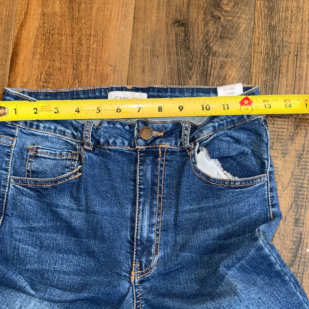 Black Label Indigo Flare Jeans - Image 7