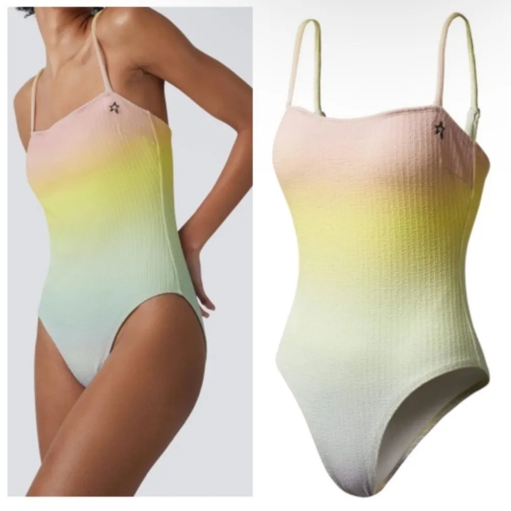 Perfect Moment Women's Sol Multicolor Gradient Swimsuit NEW Pink - Image 7