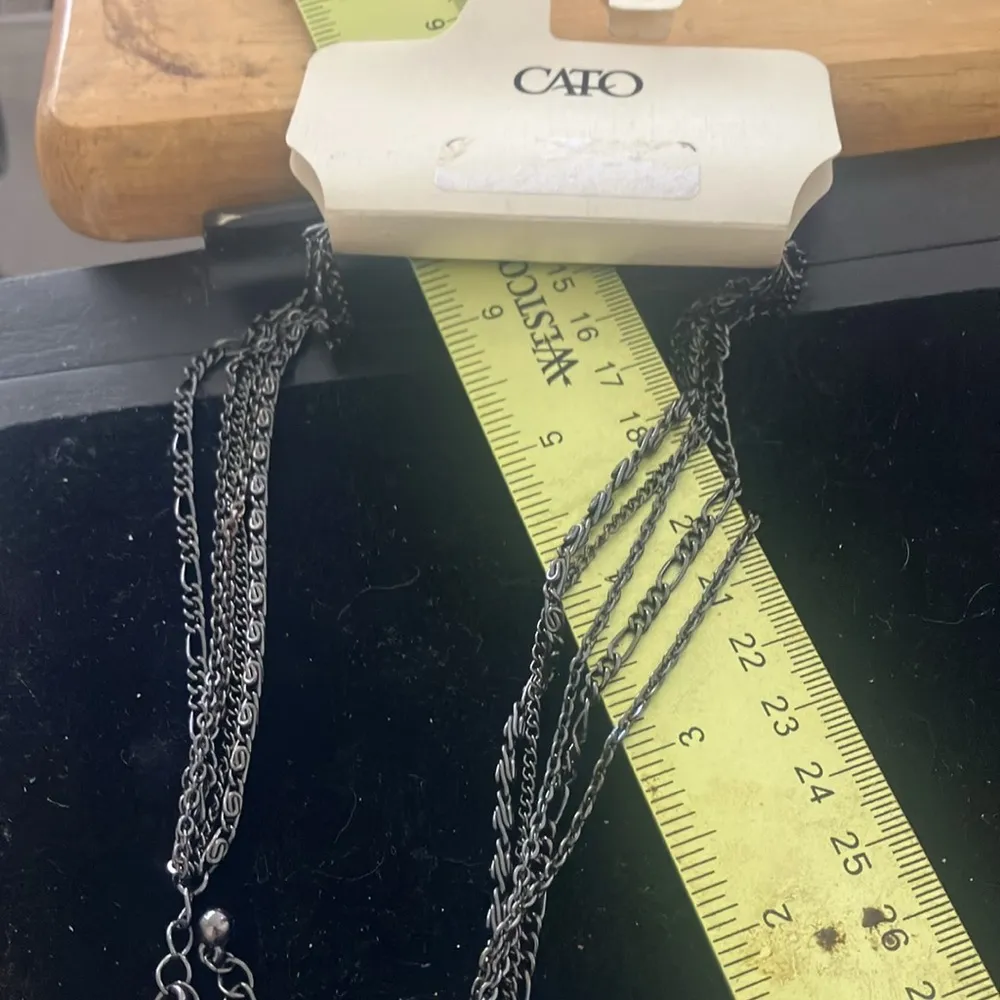 Cato Pendant Necklace Silver - Image 2