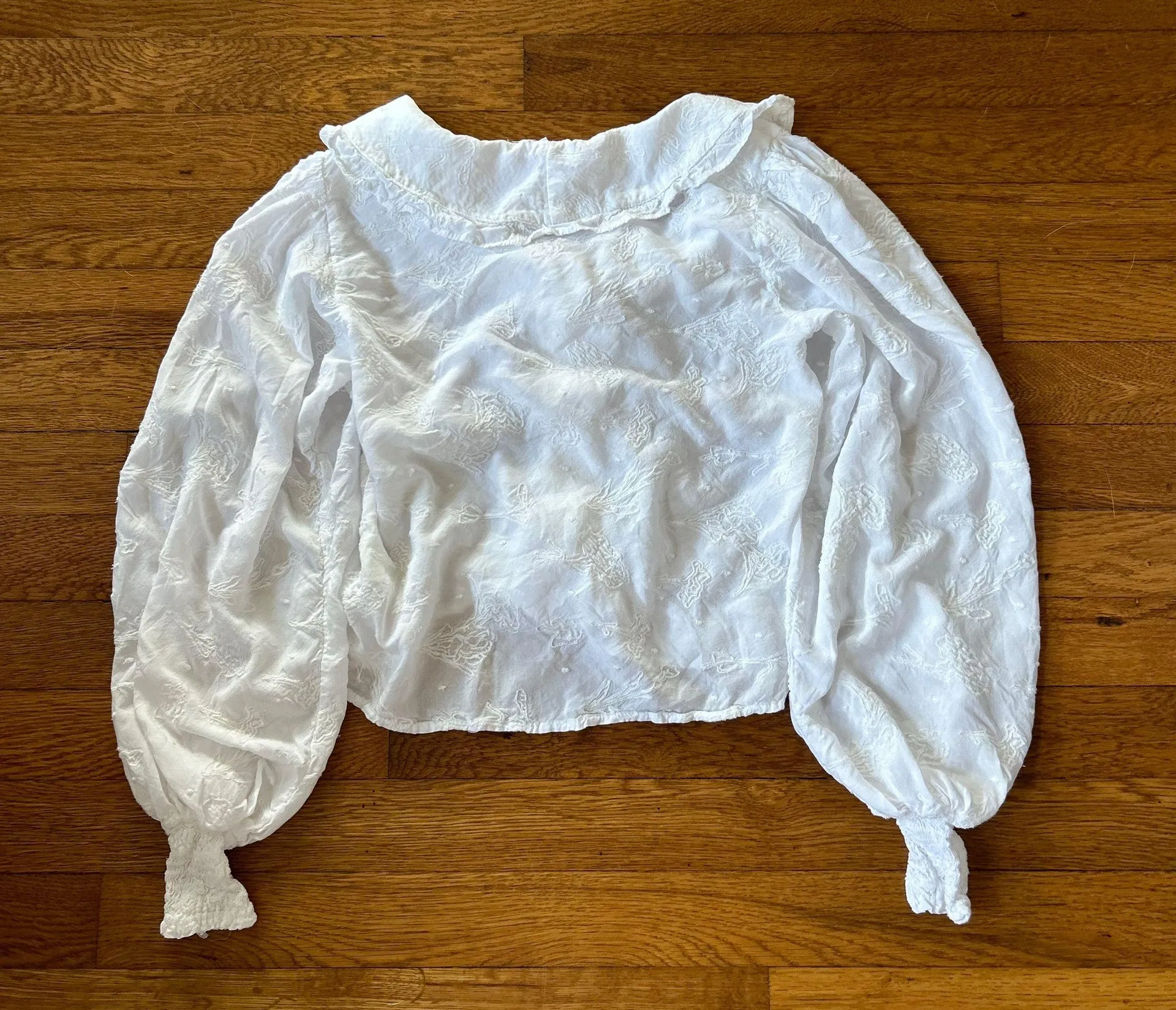 BB Dakota White Blouse - Image 6
