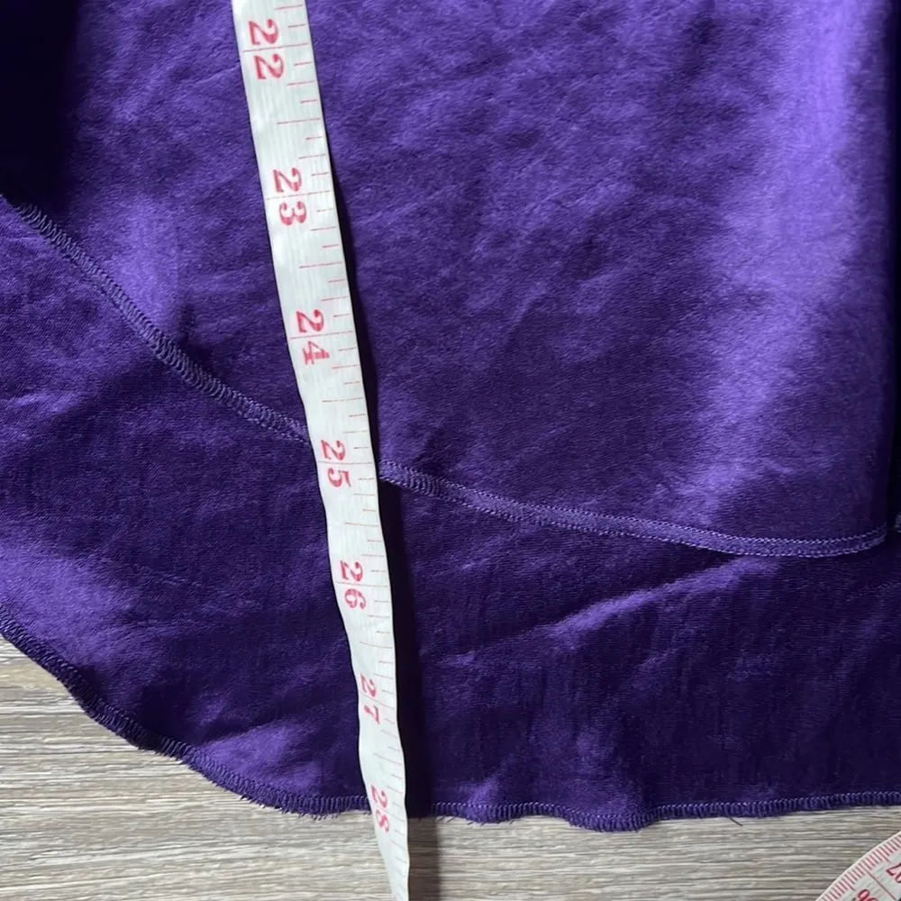 NANUSHKA madine satin Shirt (Purple) Purple Size M - Image 13