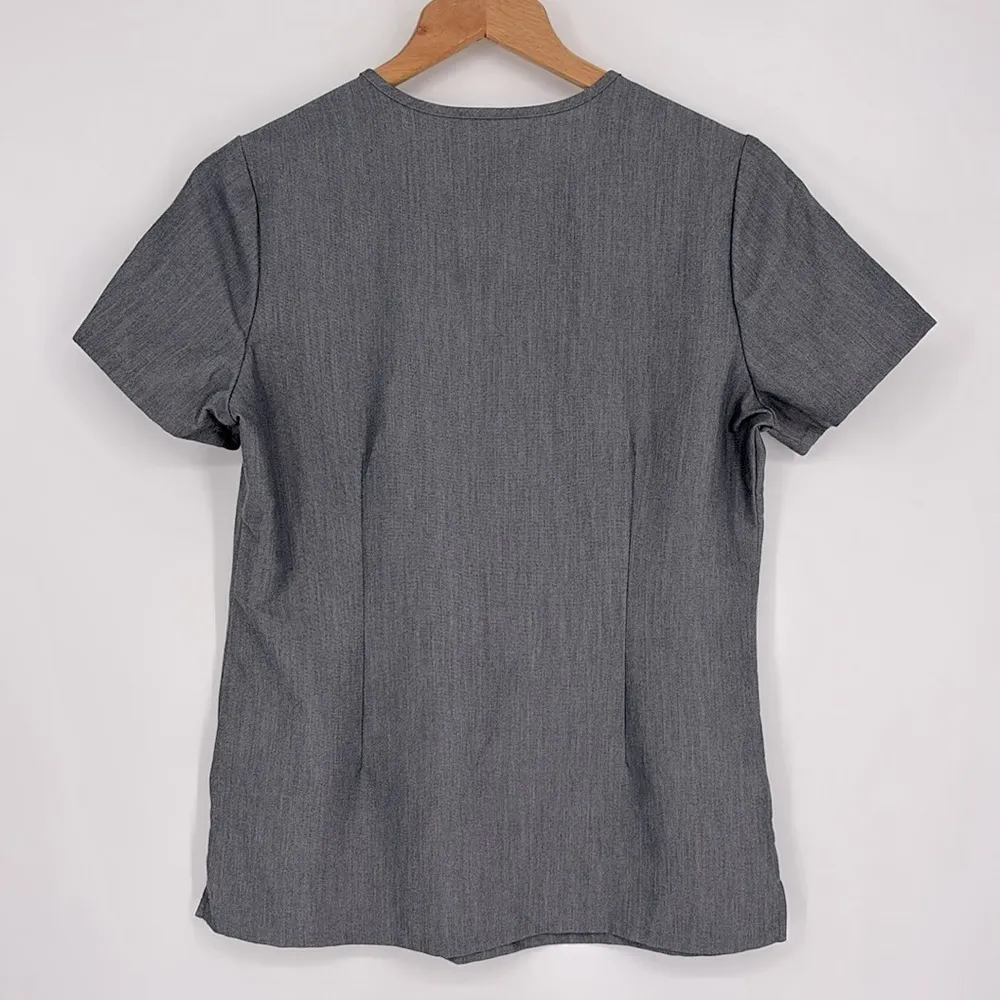 Figs Threads for Threads Caterina One Pocket Scrub Top Women’s Size XS in Gray - Image 9