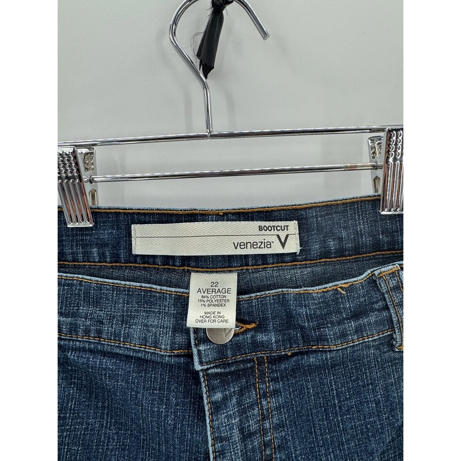 Vintage True Y2K Venezia dark wash bootcut jean size 22 Y2K baddie - Image 5