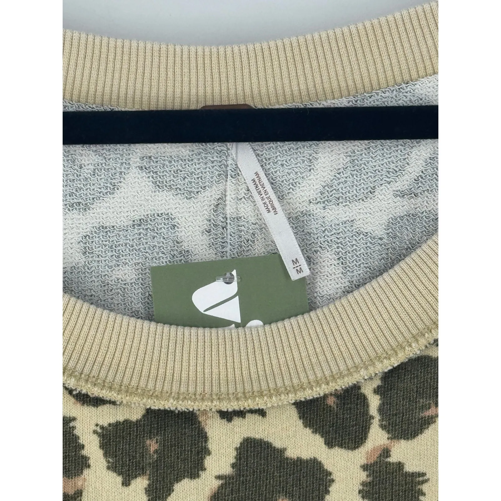 Free People Go On Get Leopard Print Sweater - Image 4