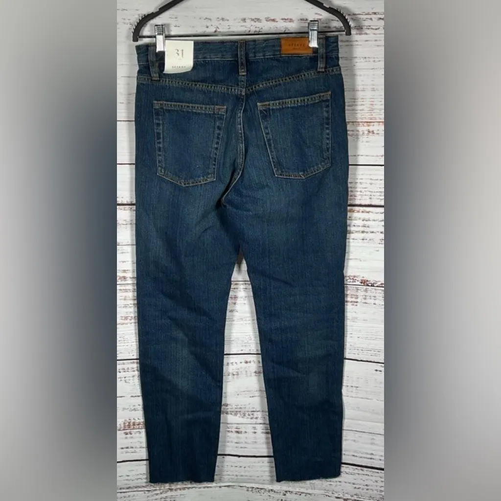 Sezane Raw Hem Jean 1967 Size 31 - Image 2