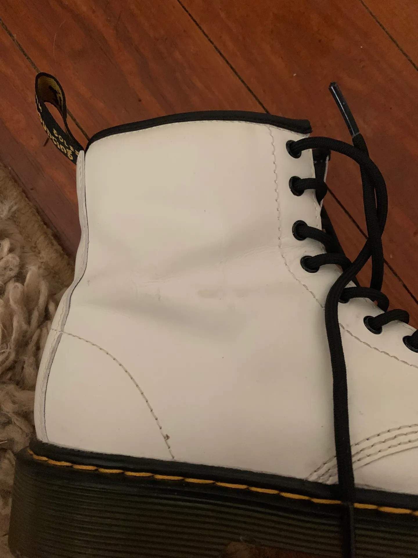 Dr. Martens White Boots - Image 4