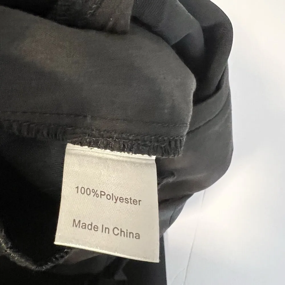 NEW Tuckernuck Sz S Black Duncan Pleated Trouser Pants Straight Leg - Image 7