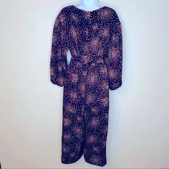 Kate Spade  Disco Dots Cropped‎ Jumpsuit Size 4 - Image 6