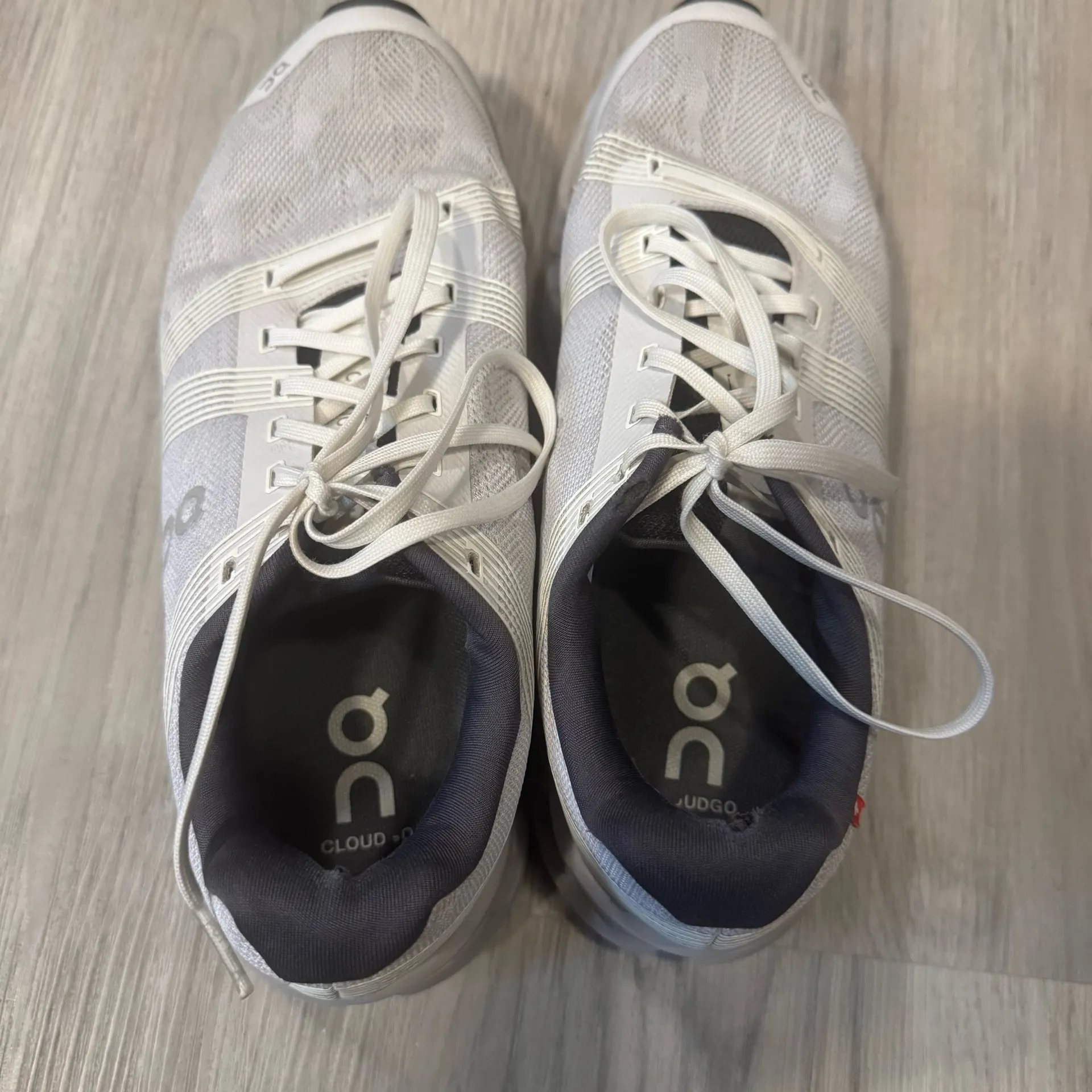 On Cloud Size 9 - On Cloudgo White/Glacier Running Shoes - Image 8