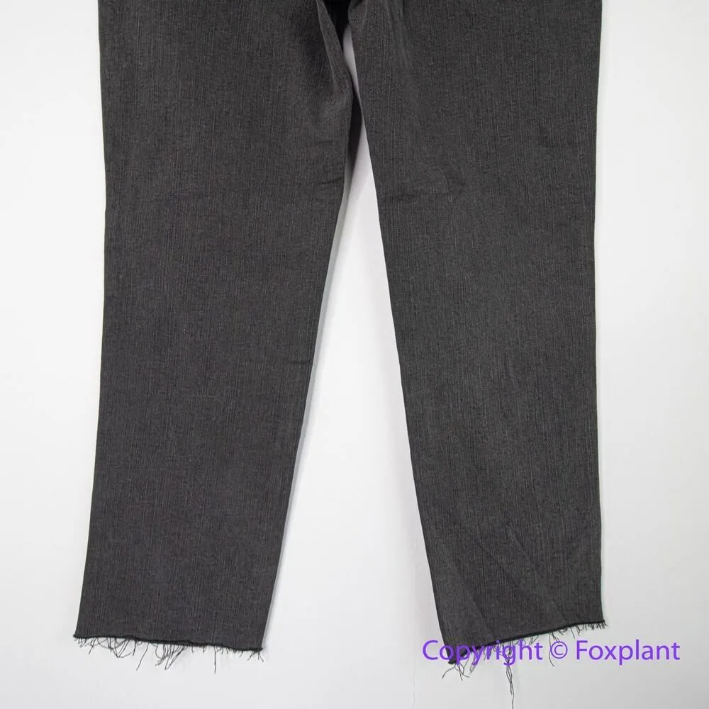 New!‎ Madewell Petite Stovepipe Jeans in Banberry Wash: Raw-Hem, P28 - Image 10