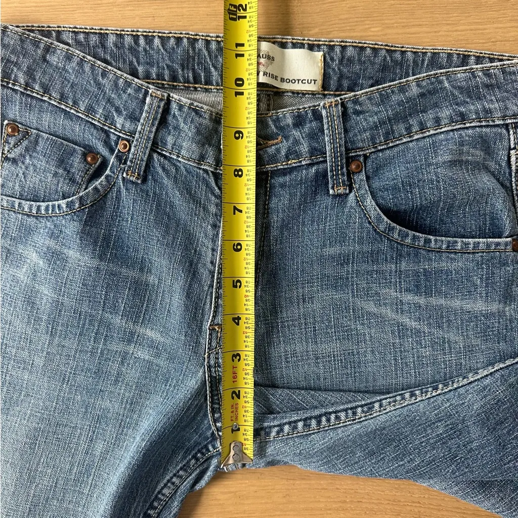 Vintage Y2K Levi Strauss Signature Low Rise Bootcut Jeans Sz 8 Medium Western - Image 14