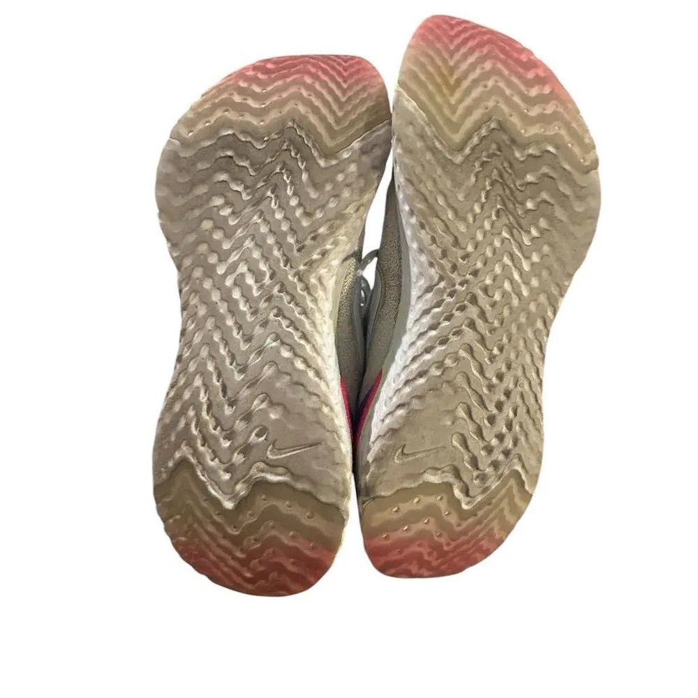 Nike Epic React Flyknit 2 Womens Size 8.5 US Light Blue Running Shoes Lace Up - Image 11