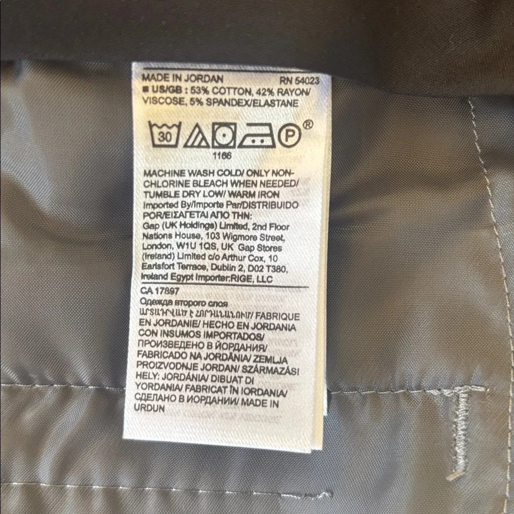 Banana Republic Gray Ankle Pants - Image 7