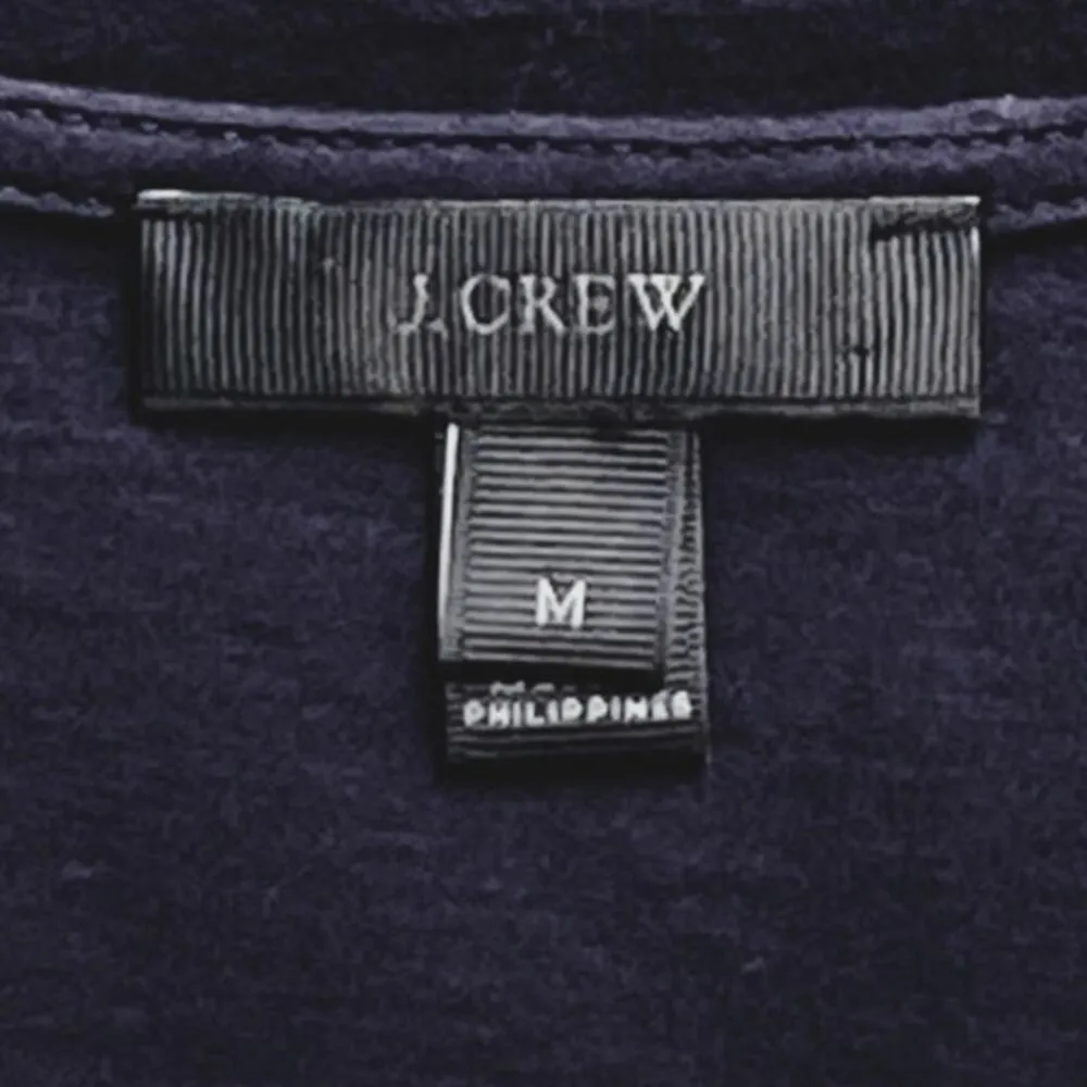 J. CREW Silk Metallic Black Sleeveless Lined Shell Top ~ Women's Size MEDIUM - Image 8