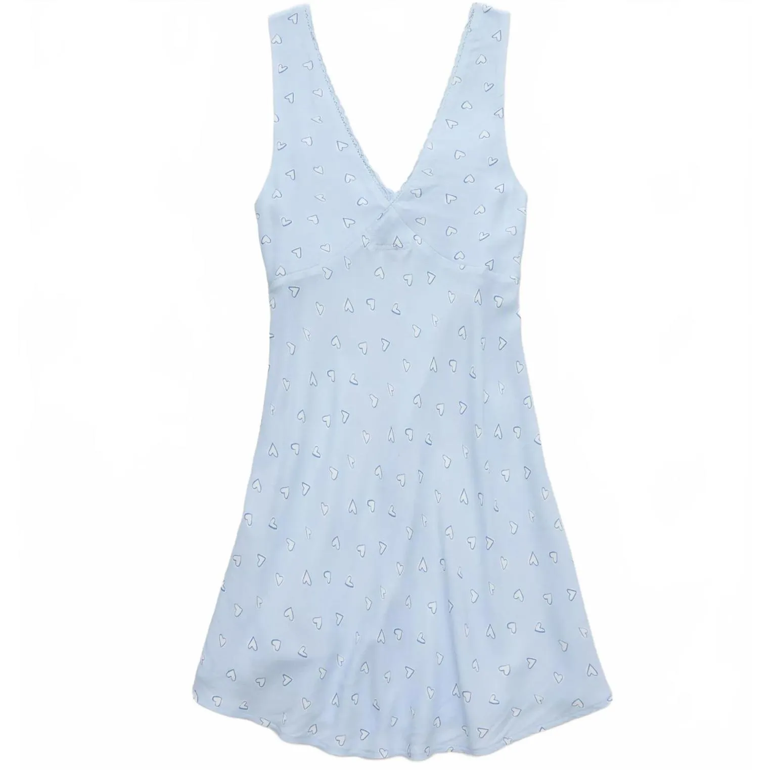 AE V-Neck Mini Slip Dress American Eagle NWT Medium - Image 4