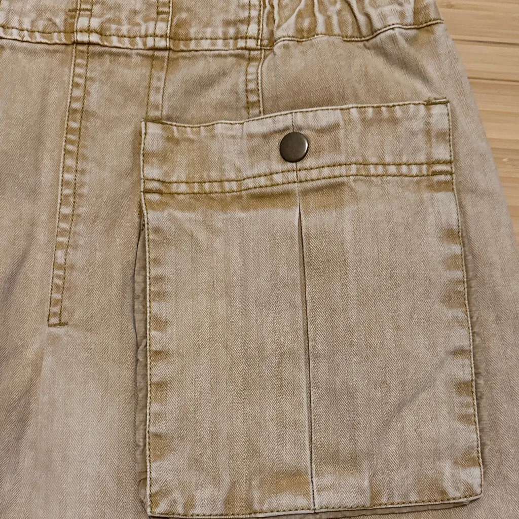 NWOT West Coast Wash Mini Skirt in Gold Dust - Image 5