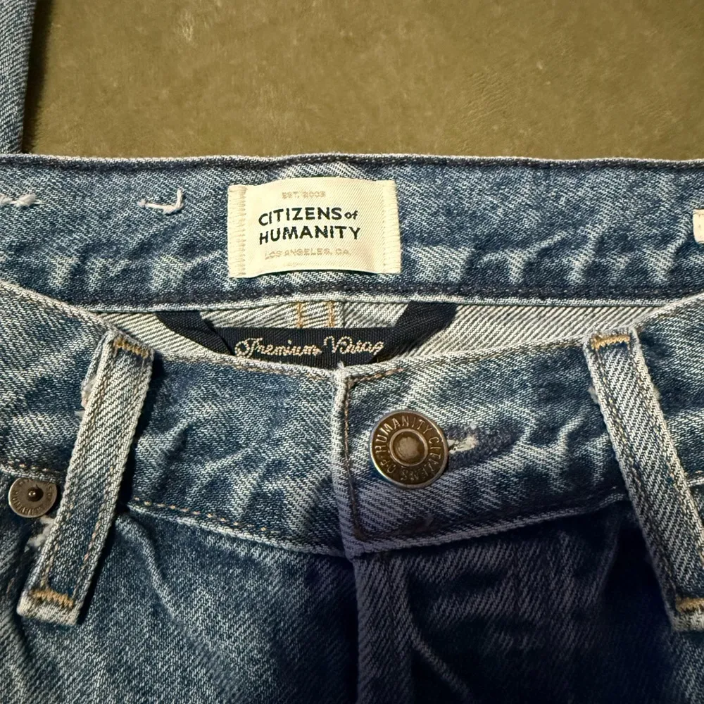 Citizens of Humanity Charlotte High Rise Straight Jeans Wynwood Size 26 - Image 5