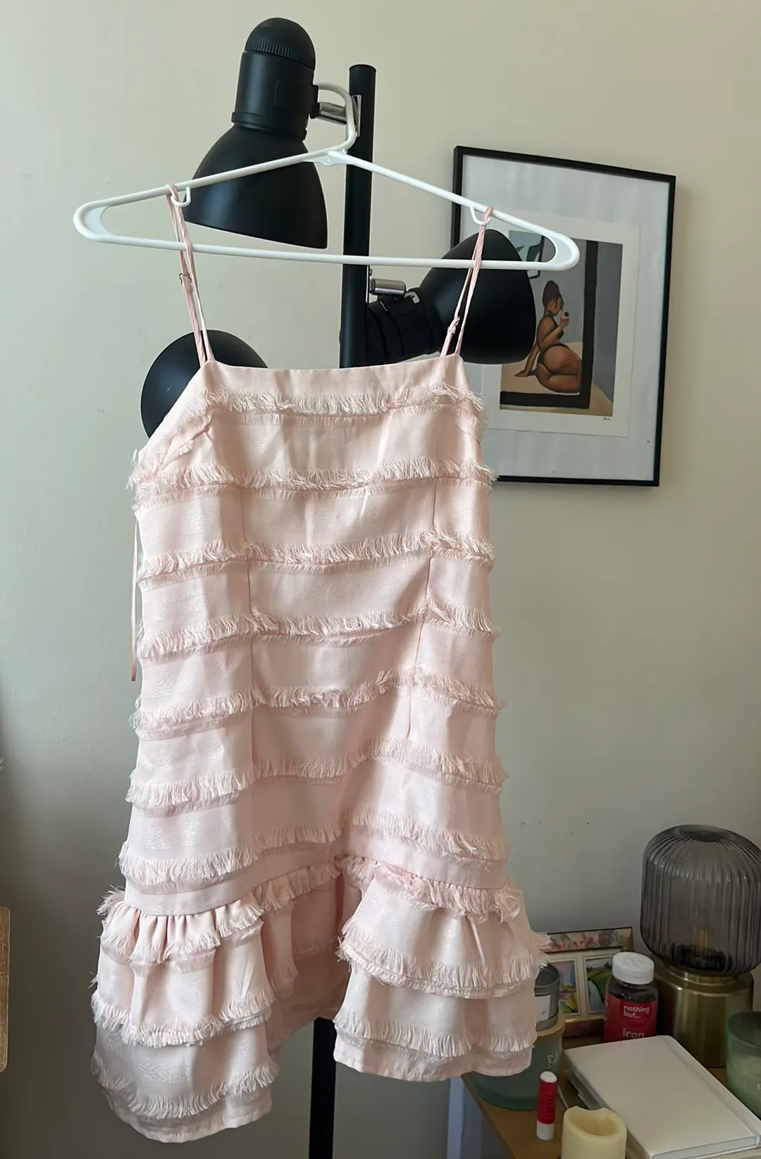 Molina Mini Dress Blush - Image 2