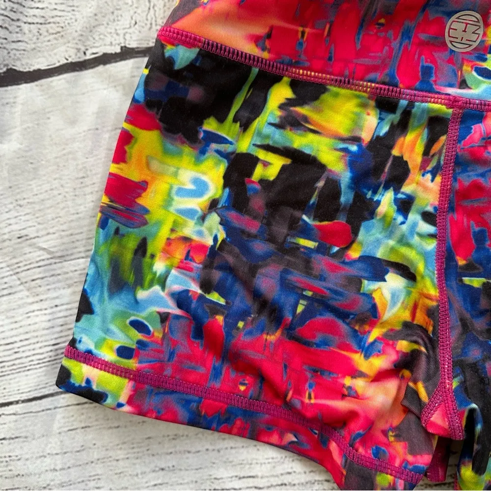 LAB MFG small tie dye gym work out shorts - Image 11