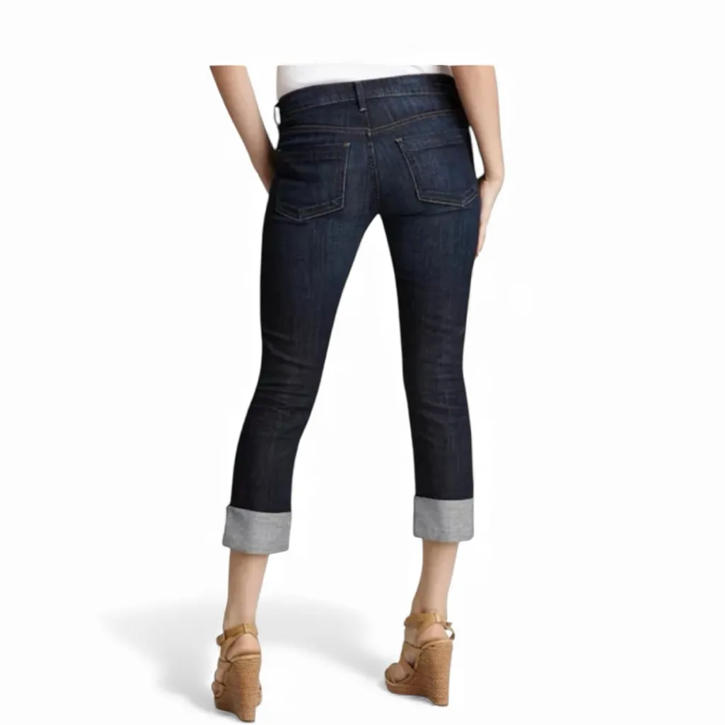 Citizens Of Humanity Denim Jeans Dani Cropped Stretch Blue Size 30 - Image 3