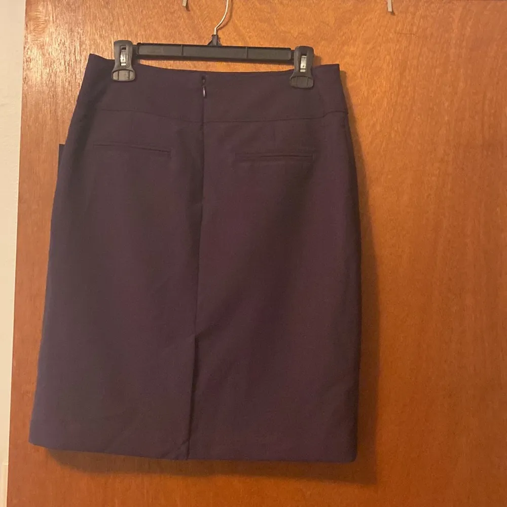 Worthington Dark Purple Mini Dress Skirt. - Image 2