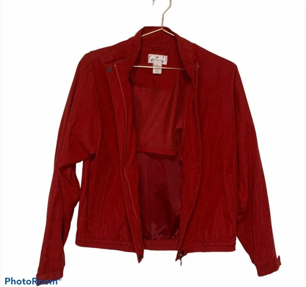 Antigua Womens Oklahoma Sooners Lightweight Jacket - Image 3