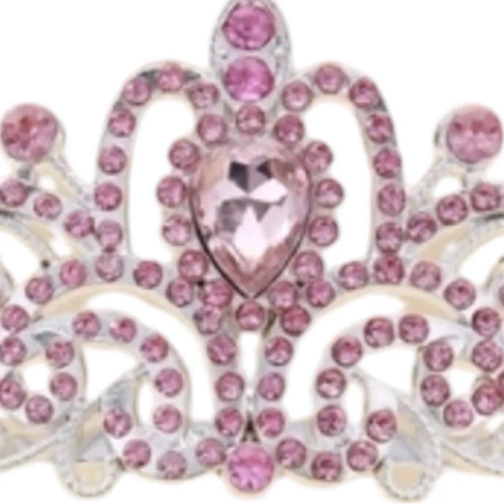 Beautiful pink and silver tiara! New! - Image 5